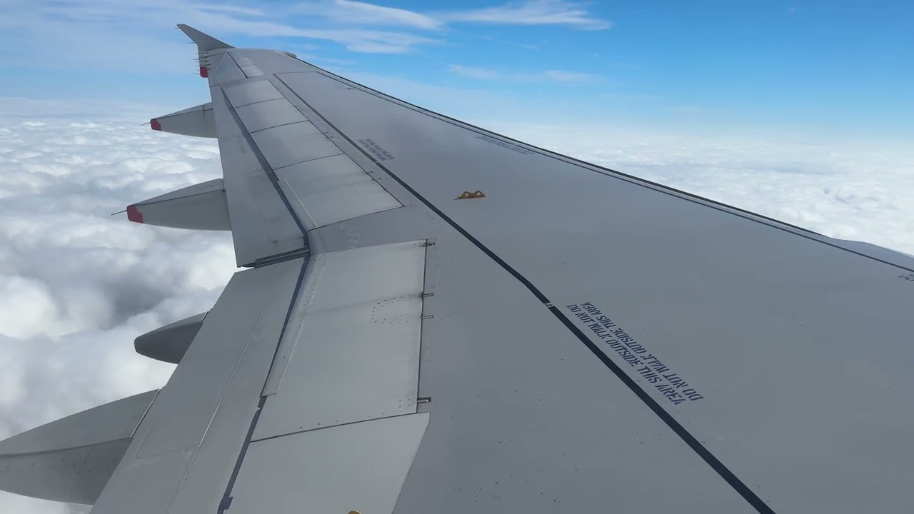 A319 British Airways Landing into London Heathrow