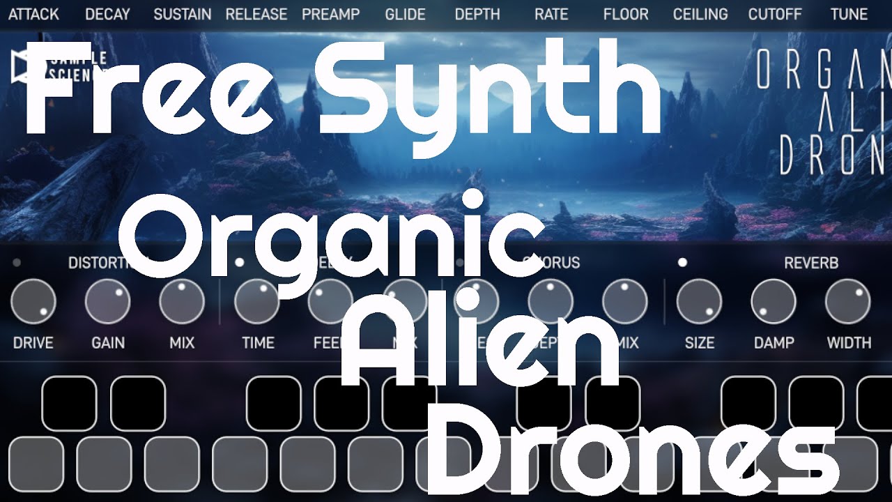 Free Synth - Organic Alien Drones (No Talking)
