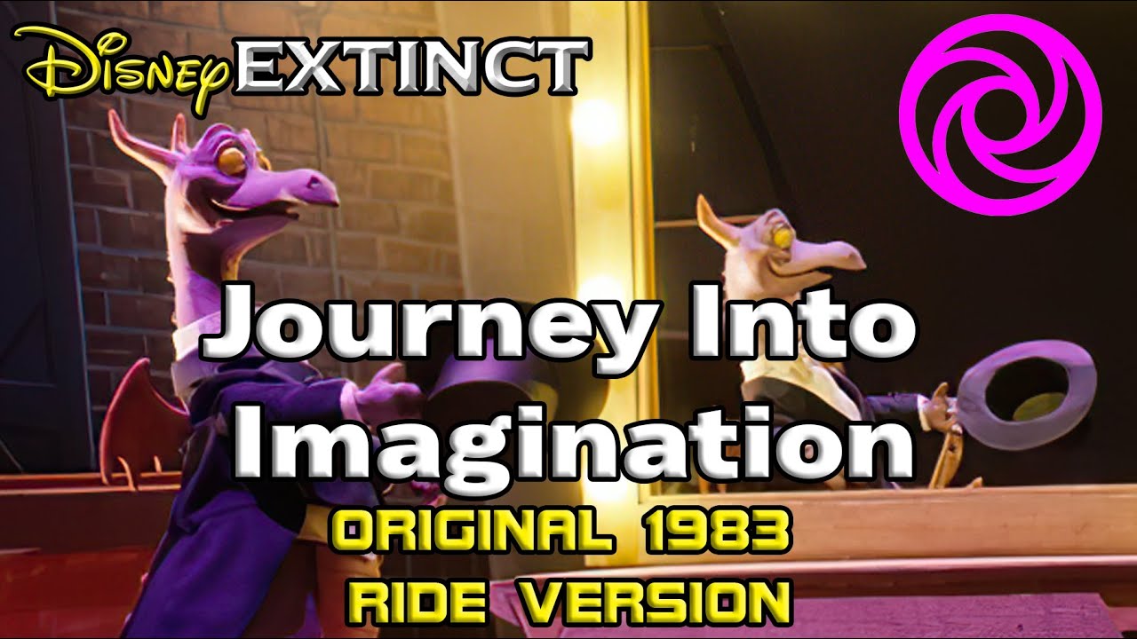 Journey Into Imagination ORIGINAL 1983 POV Dark RIDE EPCOT HD