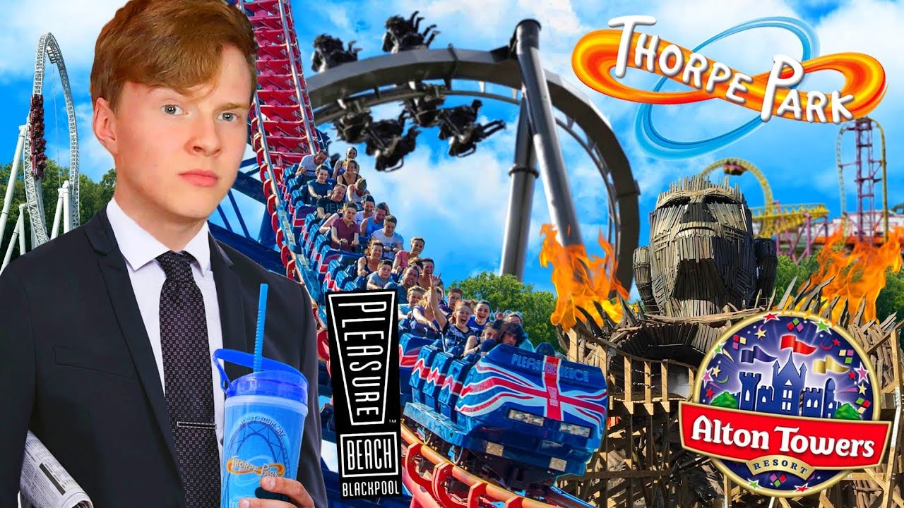 The 20 BEST COASTERS in the UK!