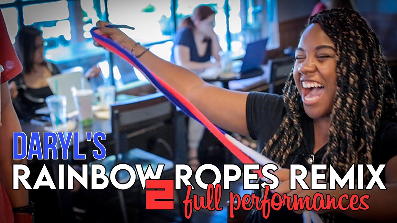 2 FULL PERFORMANCES | Rainbow Ropes Remix Standard by DARYL