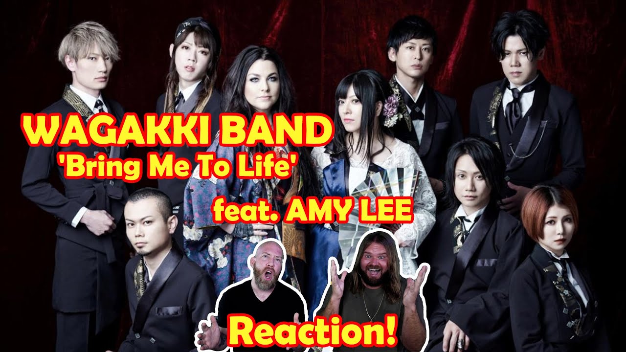 Musicians react to hearing Wagakki Band / Bring Me To Life with Amy Lee of EVANESCENCE!