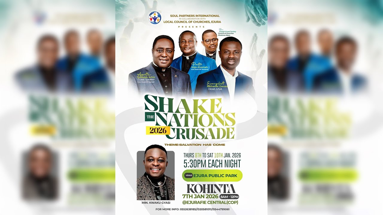 SHAKE THE NATIONS CRUSADE 2026 AT EJURA || DAY 1