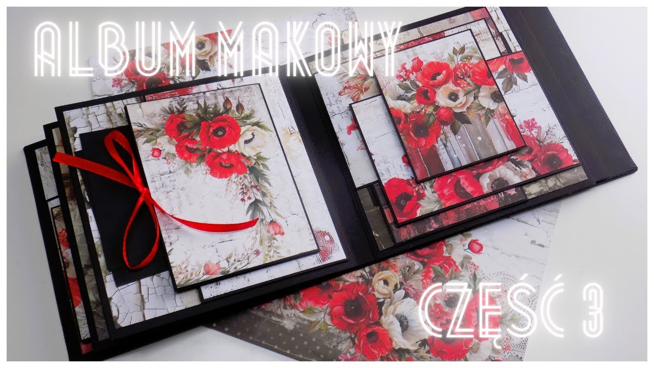 Album na każdą okazję cz.3/Heart Of The Sun/Craft O'Clock/TUTORIAL-scrapbooking!!!