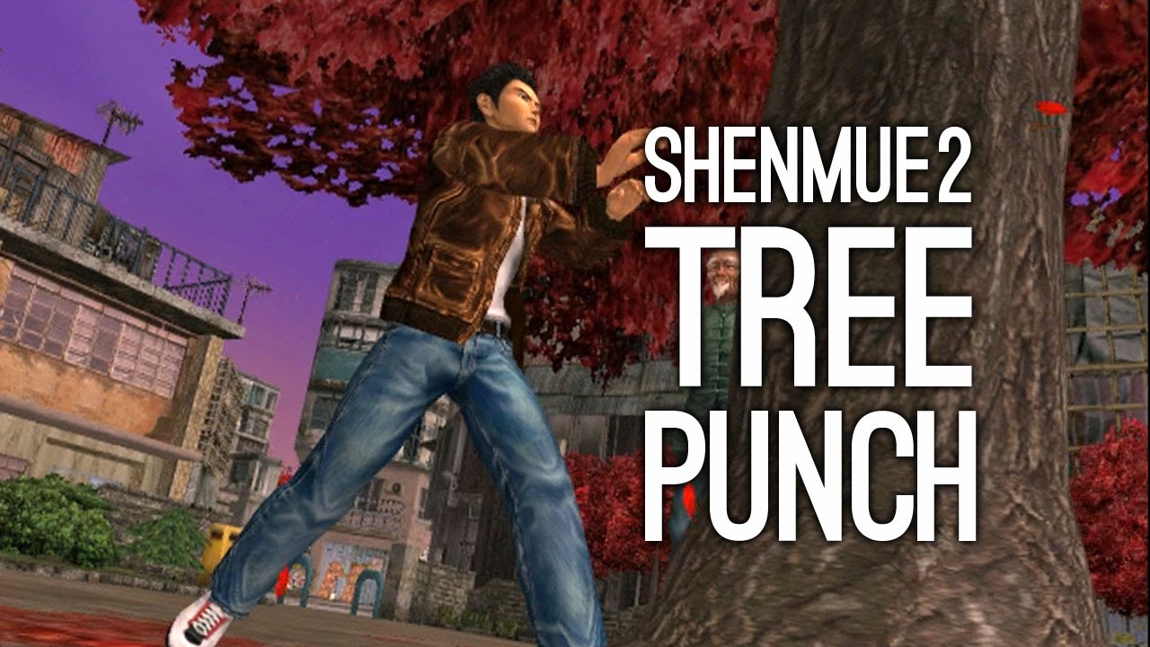 Let's Play Shenmue 2 on Xbox - TREE PUNCHING (Ep. 4)