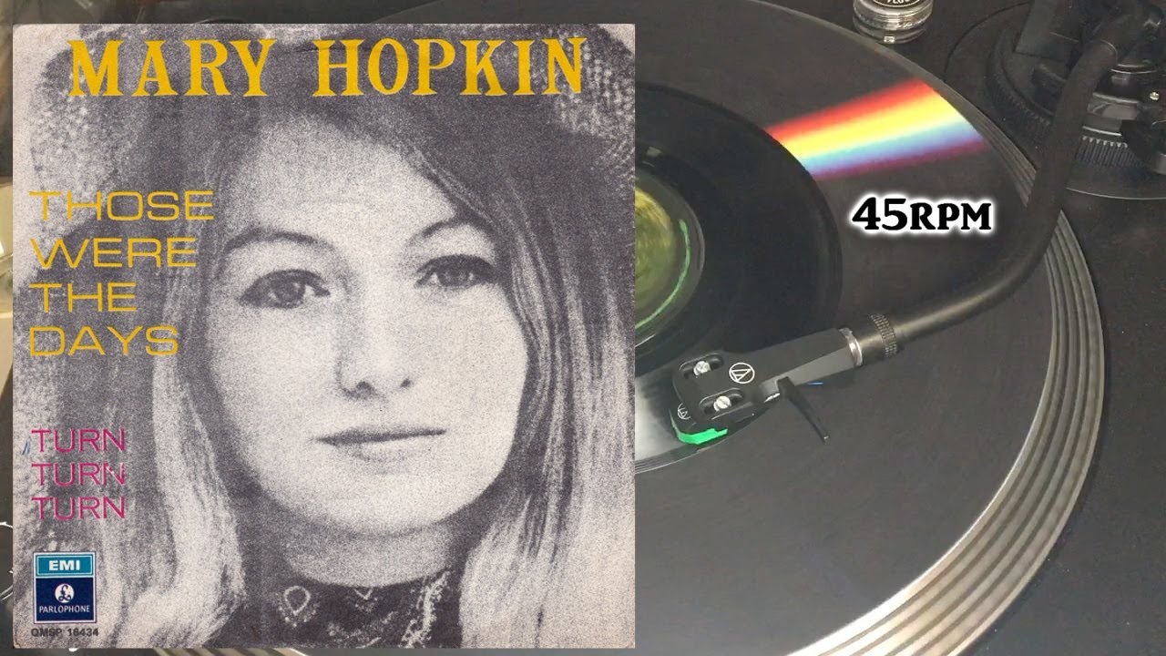 Mary Hopkin -Those Were The Days, 1968, Apple Records - APPLE 2Vinyl, 7
