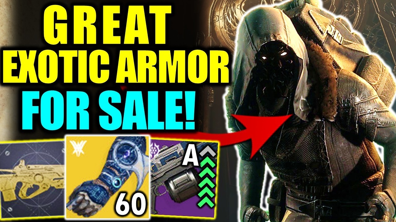 Destiny 2: VERY GOOD EXOTIC ARMOR FOR SALE! - Xur Review (Mar 13 - 16)
