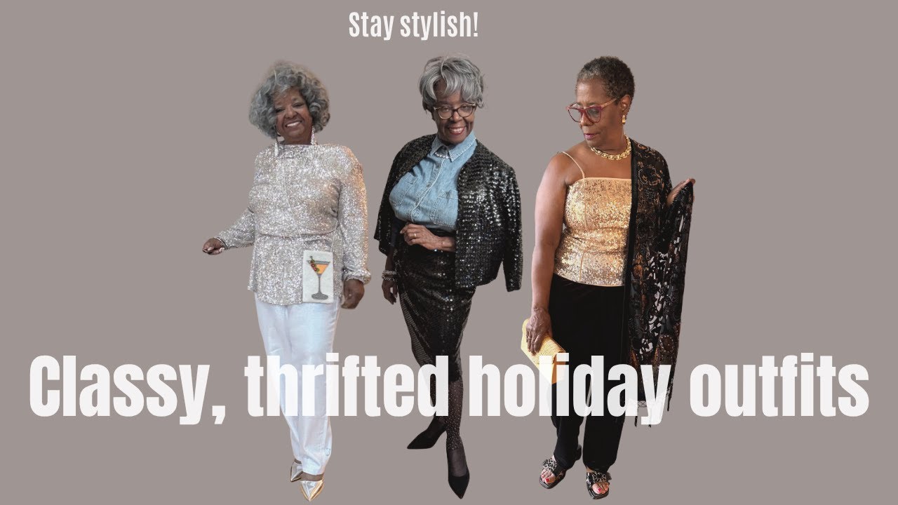 Stop Overpaying! 12 Elegant, Thrifted Holiday Party Outfits