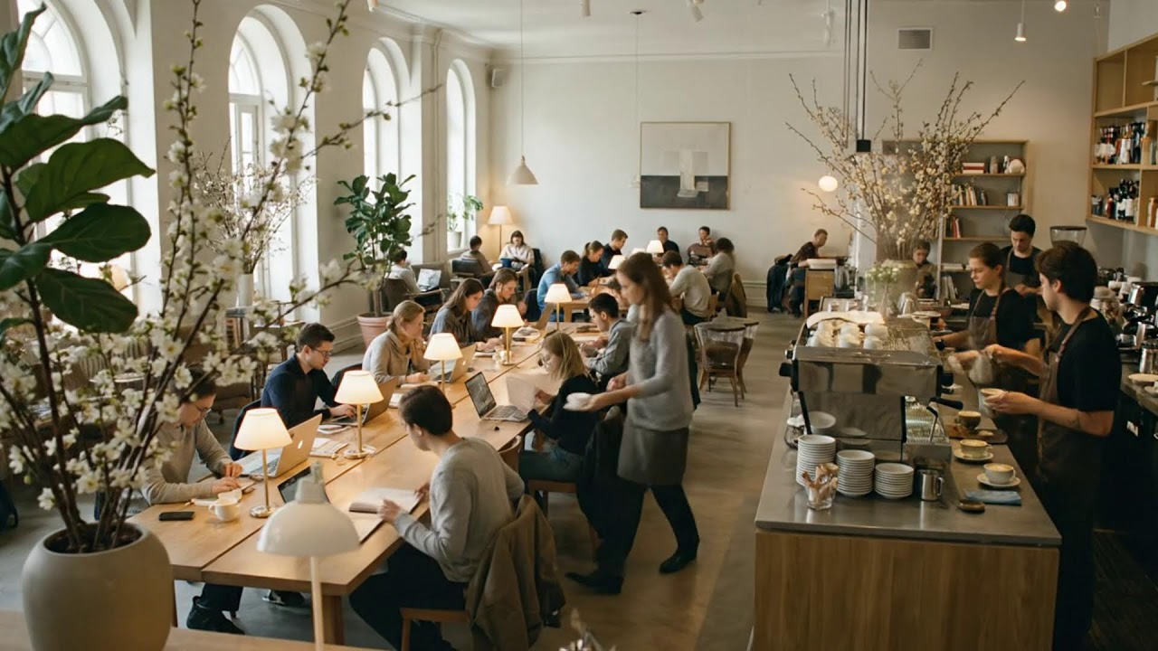 봄 카페 재즈 이스케이프 ☕🌼🎷
