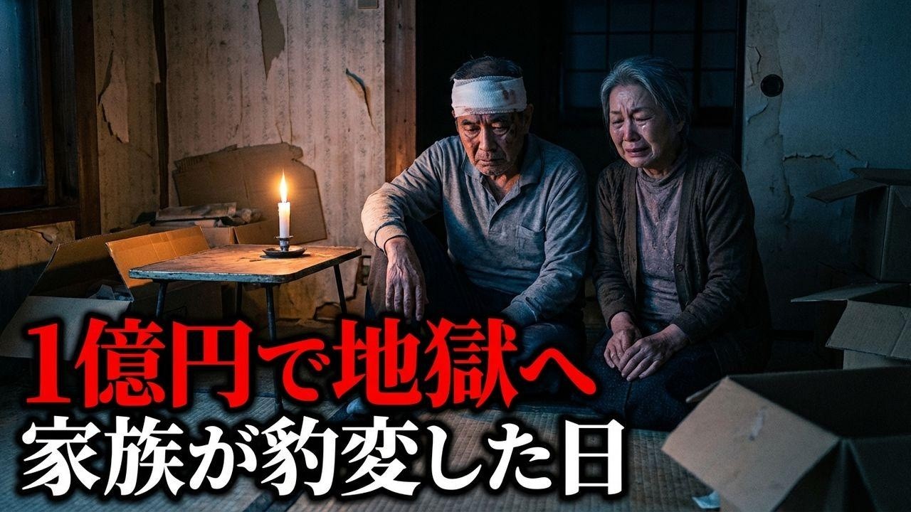 1億円当選で地獄へ…家族崩壊と全財産喪失、76歳夫婦の衝撃の末路