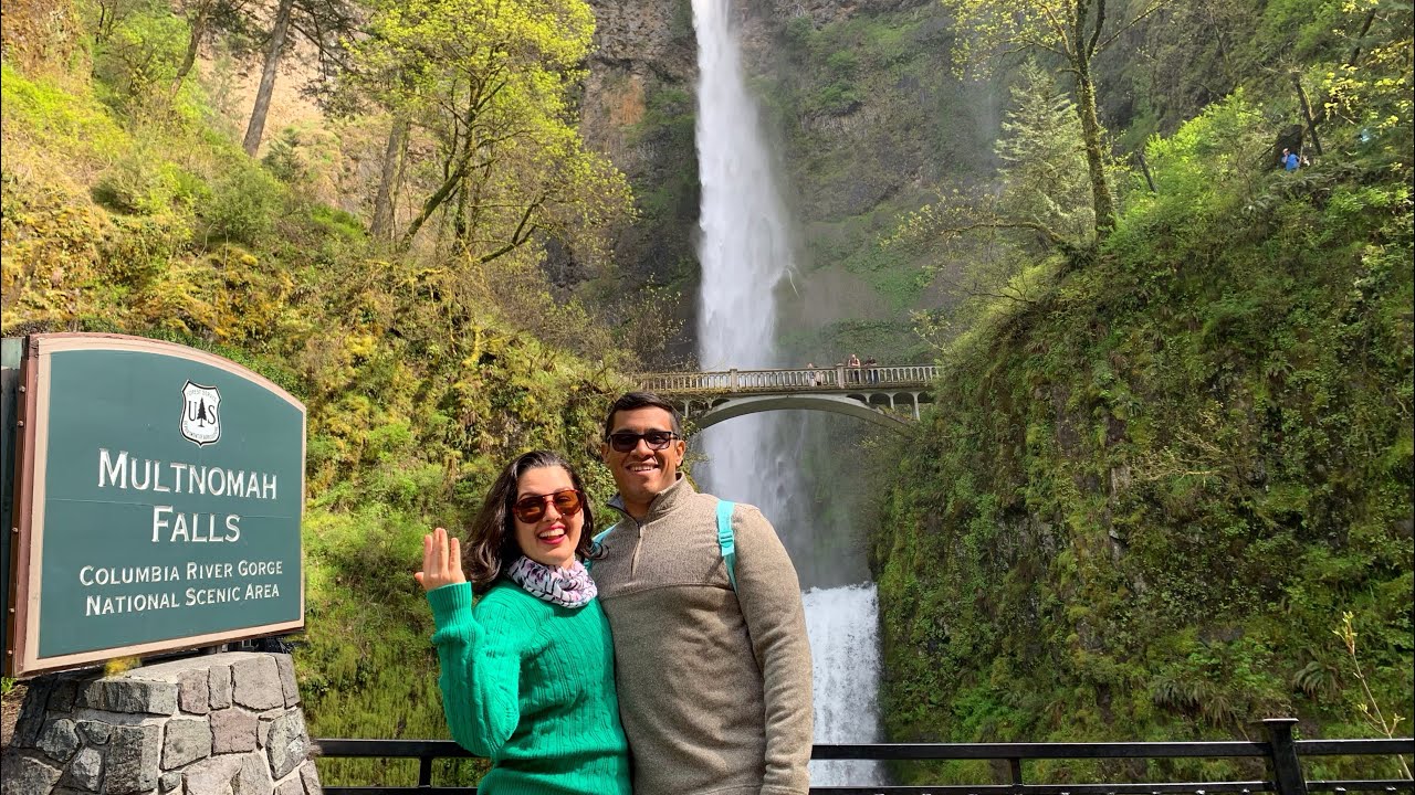 Multnomah Falls - The MOST GORGEOUS place in Oregon?!?