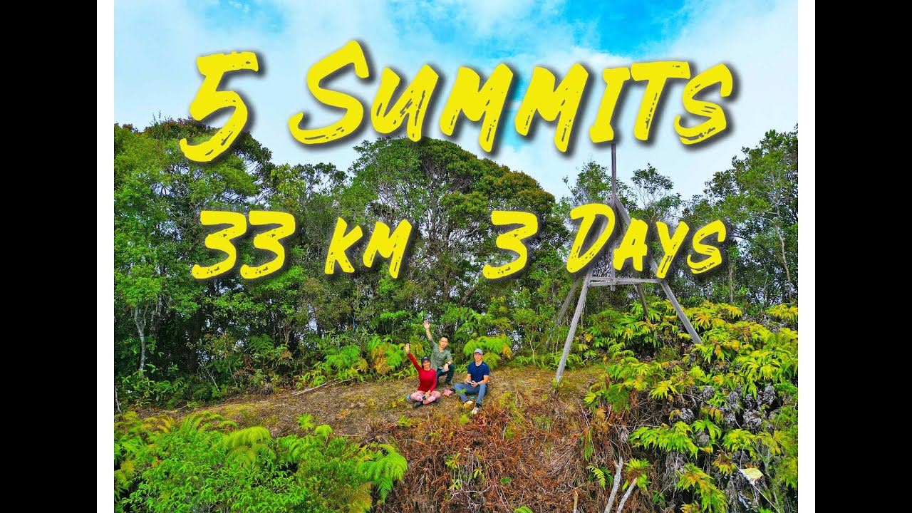 Borneo’s Hidden Trail: 33KM Hike Over 5 Summits | Epic Sarawak Jungle Exploration, Trans Engkilili
