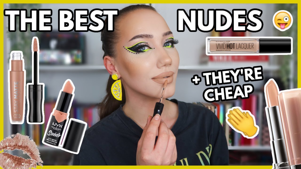THE BEST NUDE LIPSTICKS SWATCHED | MAKEMEUPMISSA