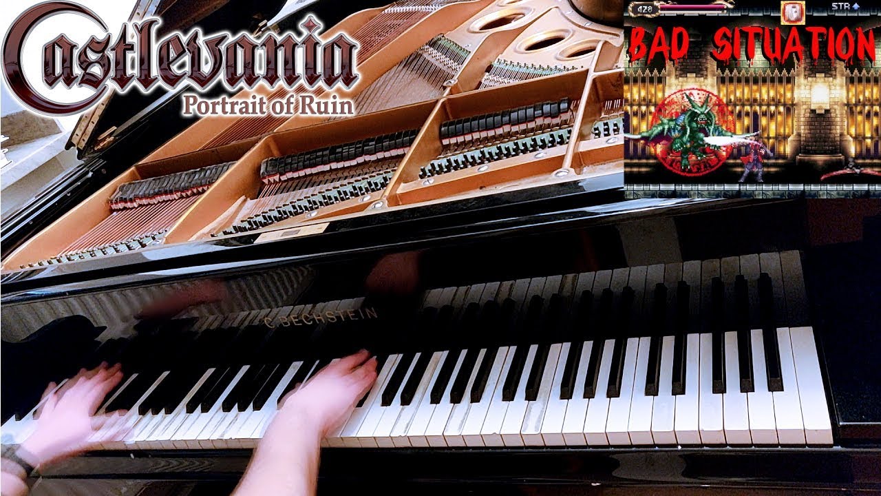 BAD SITUATION - PORTRAIT OF RUIN - CASTLEVANIA - NEST OF EVIL - PIANO