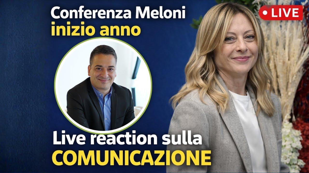 Conferenza Meloni: analisi della sua comunicazione