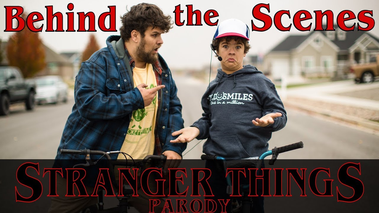 Working with the REAL Stranger Things Actor!
