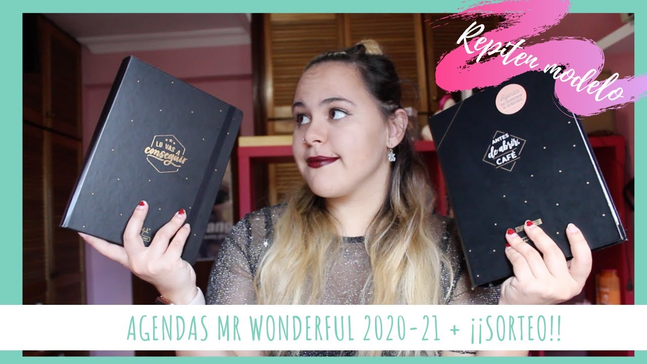 PROS y CONTRAS AGENDAS MR WONDERFUL 2020-2021 + SORTEO || LetiihCullen♡;