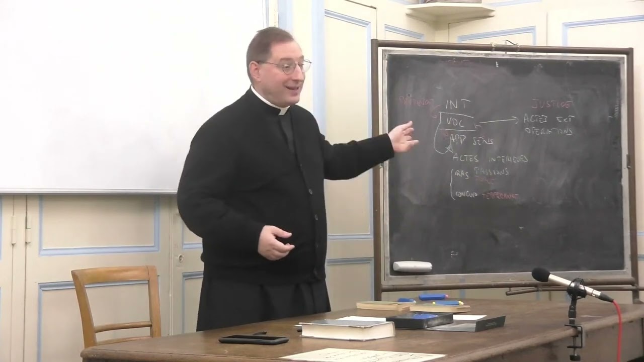 19H15 - Doctrine approfondie - cours 8 : Vertus cardinales et théologales - abbé G. Billecocq
