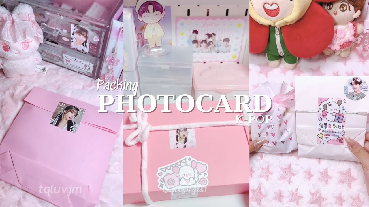 Paking Kpop photocard