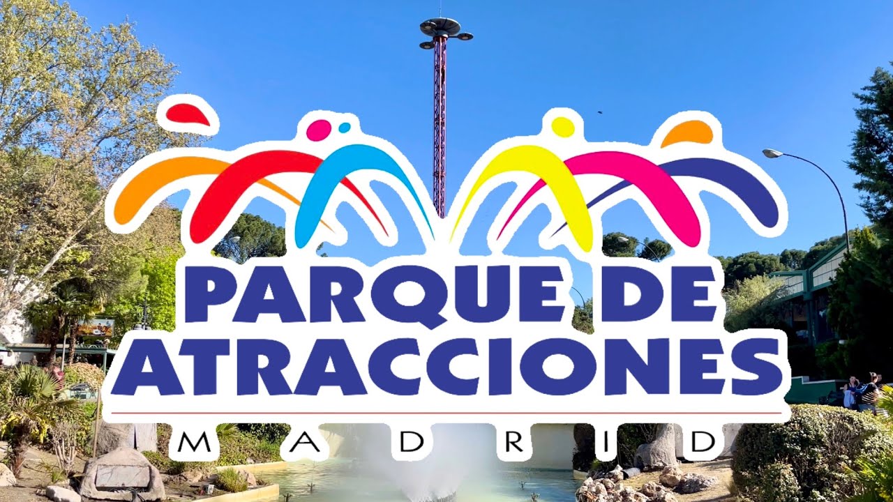 [4K] PARQUE DE ATRACCIONES DE MADRID