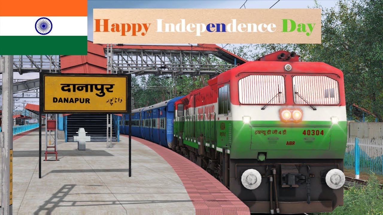 Tricolor WDG4D powers Danapur - SMVT Bengaluru Special Fare SF Special from #danapur  | Railworks