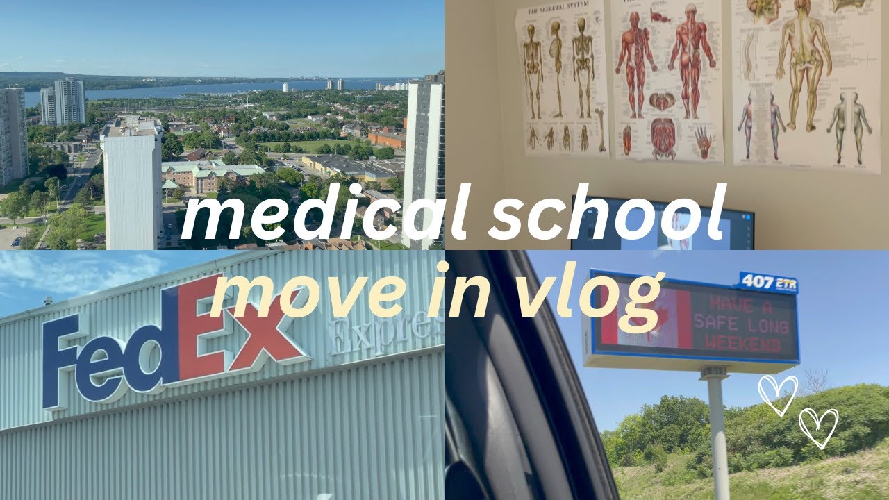MOVING VLOG!!! | Canadian Medical School  🥼🫀🇨🇦