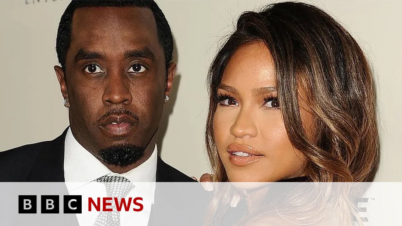 CCTV appears to show rapper &lsquo;Diddy&rsquo; beating girlfriend in hotel | BBC News