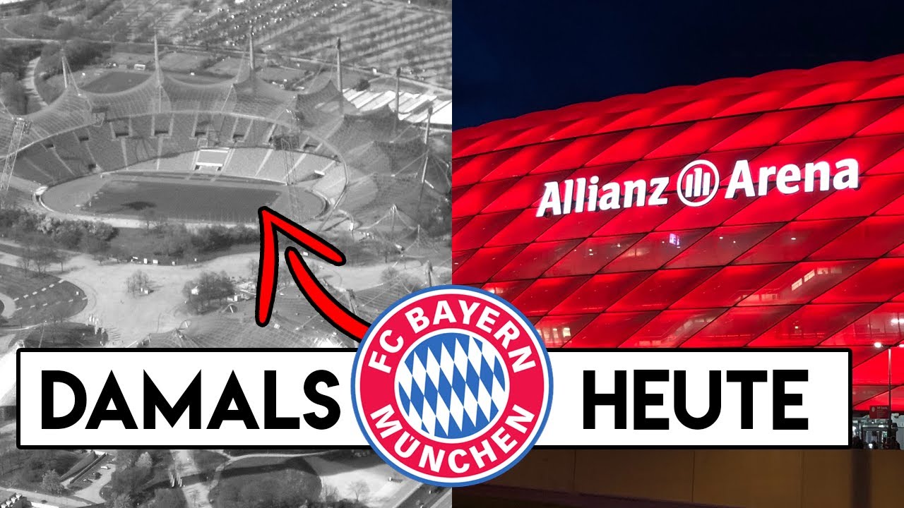 DAMALS & HEUTE | Das Stadion des FC Bayern München