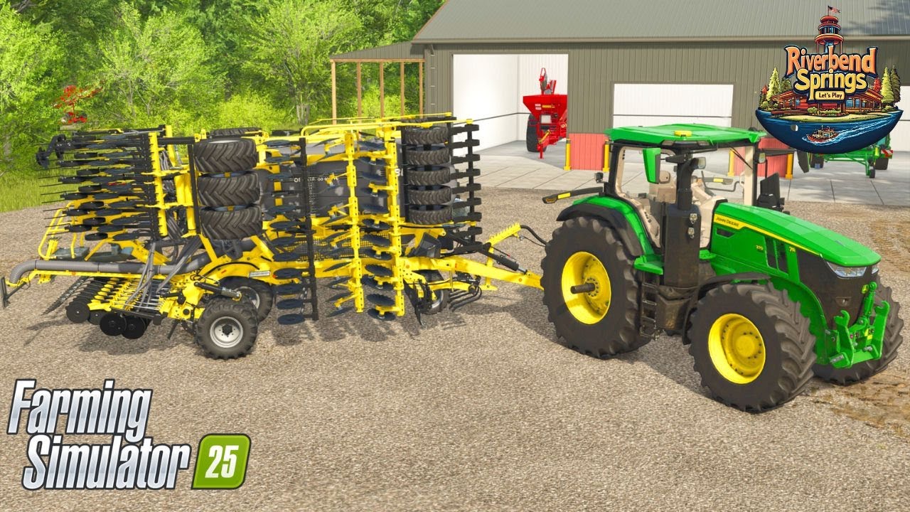 Меня могут выселить после этого! — Farming Simulator 25 — Riverbend Springs, эпизод 34