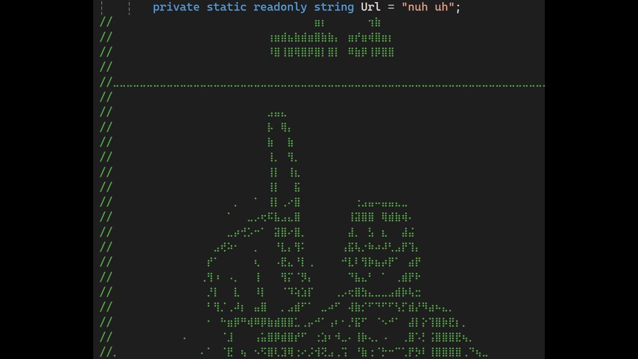 Reading My Code Comments But They Get More Unhinged