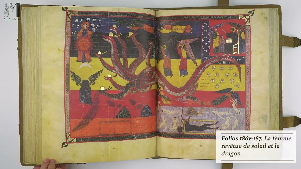 🇫🇷 B&eacute;atus de Li&eacute;bana, codex de Ferdinand Ier (L&eacute;on, Espagne - XIe s.) BNE - Manuscrit enlumin&eacute;