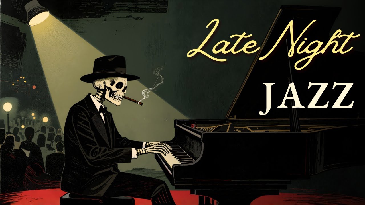 Jazz for Late Night Focus | Calm Vintage Lounge Music for Study & Work