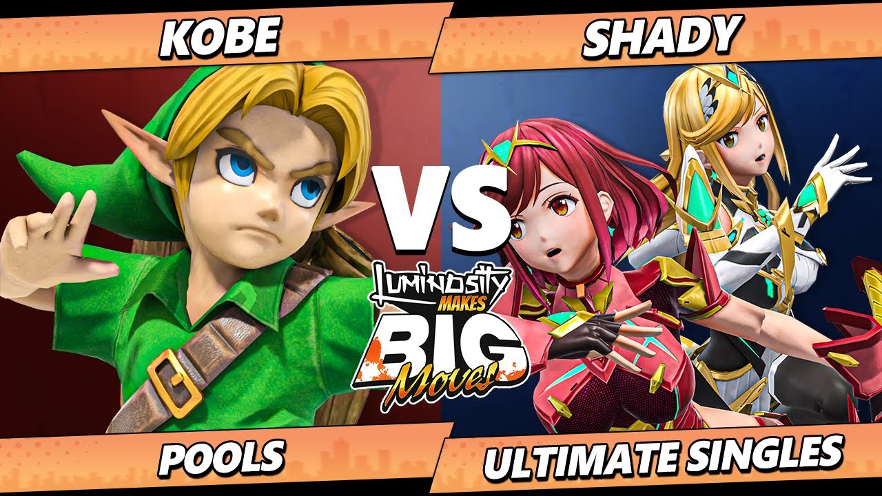 LMBM 2024 - Kobe (Young Link) Vs. Shady (Pyra Mythra) Smash Ultimate - SSBU