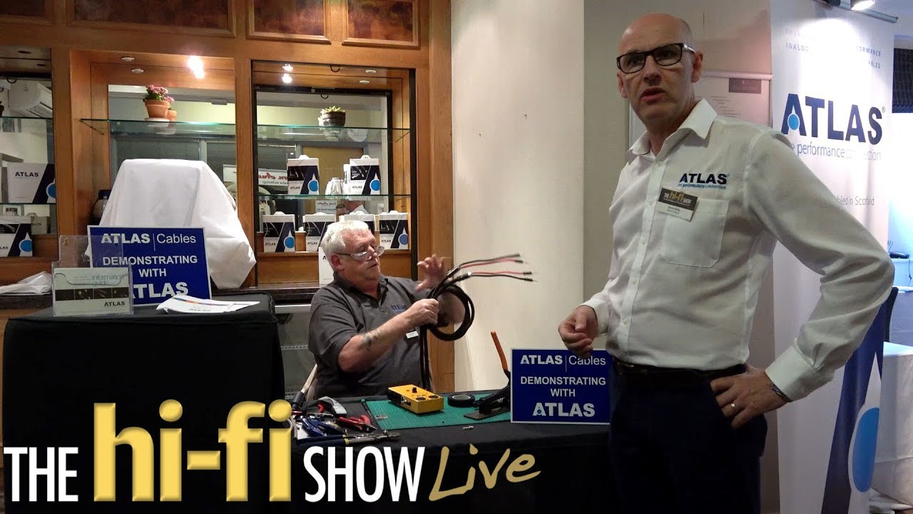 Atlas Cables speak about their products and what makes them different @ Hi-Fi Live Show 2017