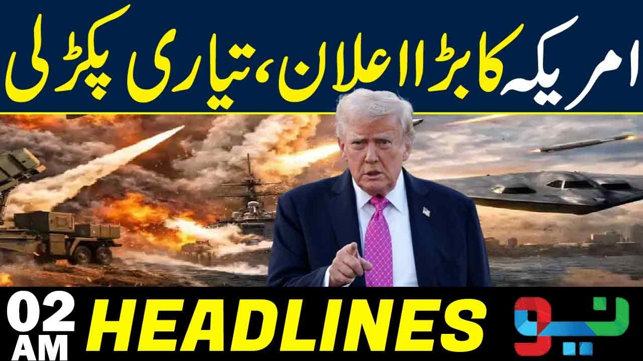 Late Night Big Statement Came From America | 02 AM Headlines