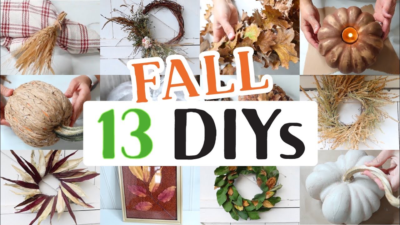 13 DIY FALL HIGH END DECOR IDEAS ON A BUDGET | Cozy Autumn Decor