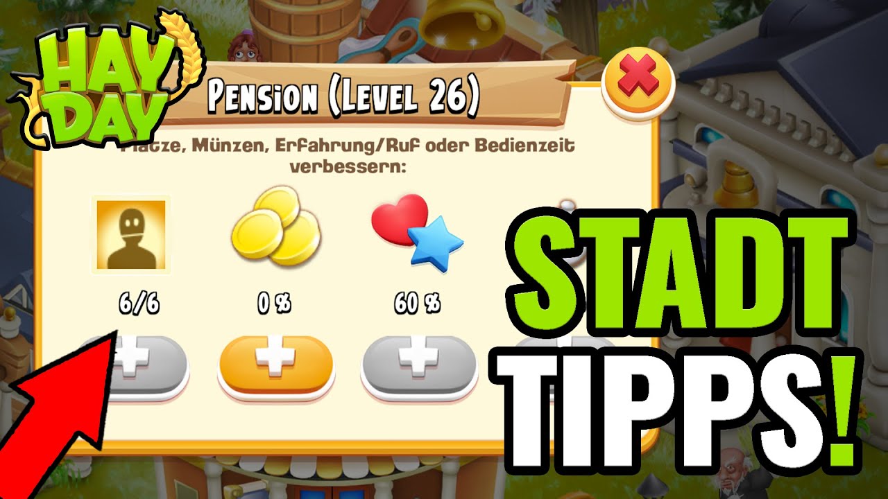 Stadt Tipps und Tricks! Hay Day | SyromerB