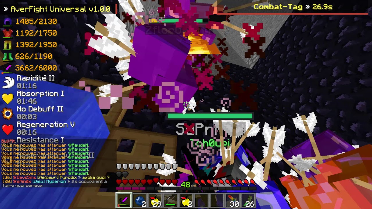 [AVERFIGHT] PVP P4 U3 MULTICOLORS + JE ME FAIS TRAP