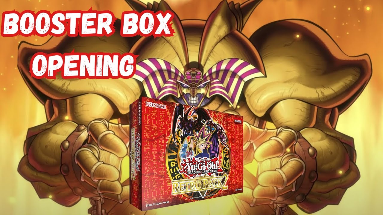 Yu-Gi-OH Retro Pack 2 Half Booster Box Opening!