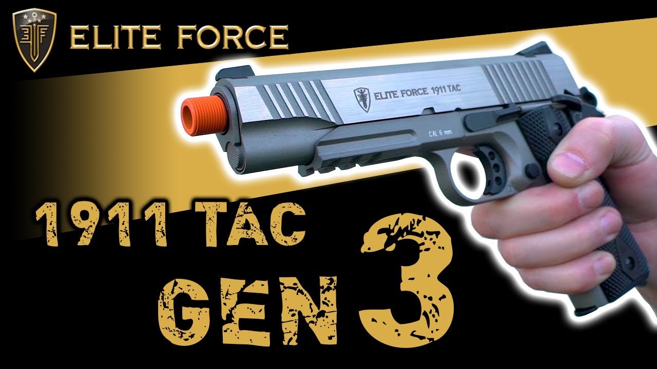 Elite Force 1911 TAC Gen 3 CO2 Pistol