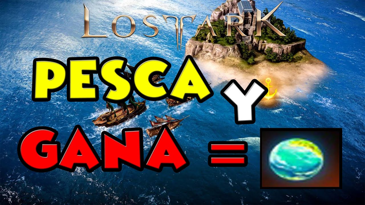 Lost Ark Sube la pesca y consigue el alma / esencia de la isla ✔️ | Mejor lugar para Pescar ✔️