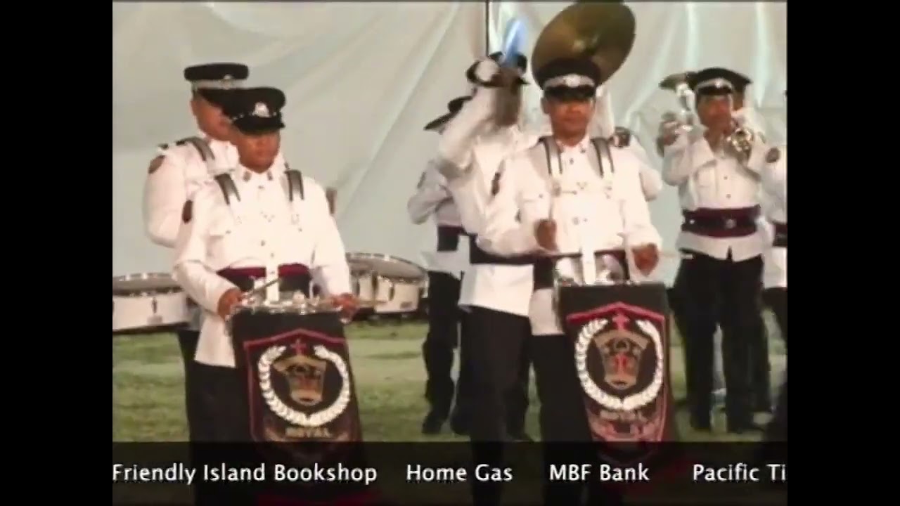 Royal Tonga Police Band Marching Display Vavaú