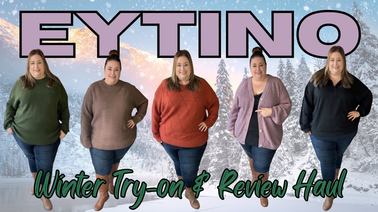 🔥 Eytino Amazon Plus Size: осенне-зимняя коллекция | Уютные, милые и доступные наряды! 🔥