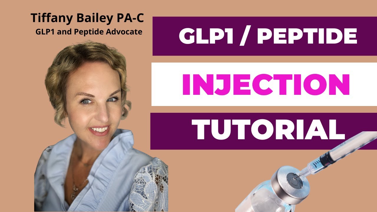 GLP1 Injection-  Complete Beginner Tutorial