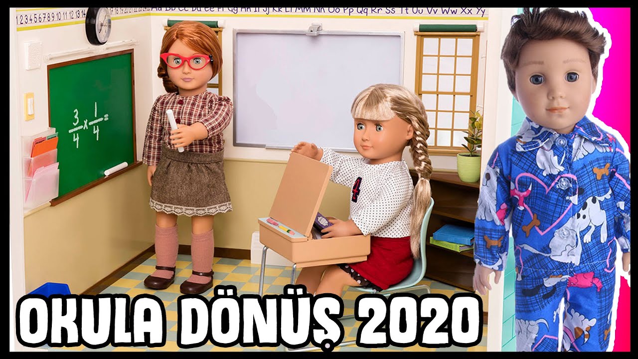 OYUNCAK BEBEK OKULA DÖNÜŞ BACK TO SCHOOL OKUL HAZIRLIĞI KIYAFET SAÇ KUAFÖRCÜLÜK MODA OYUNU DobişkoTv