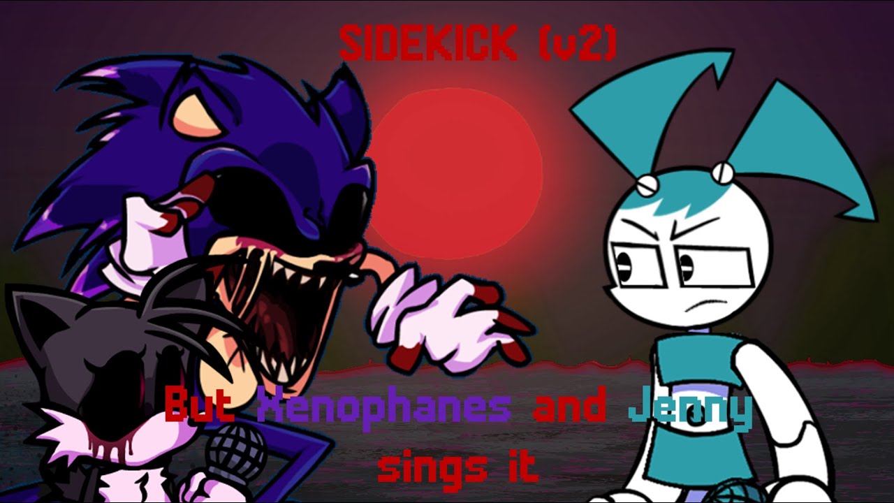 Sidekick (v2) But Xenophanes and Jenny sings it (FNF Cover)