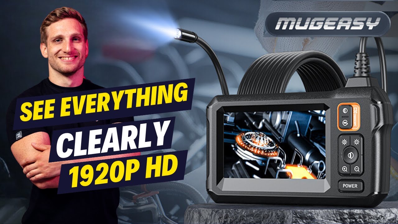 Endoscope Camera with Light - Inspection Borescope Camera