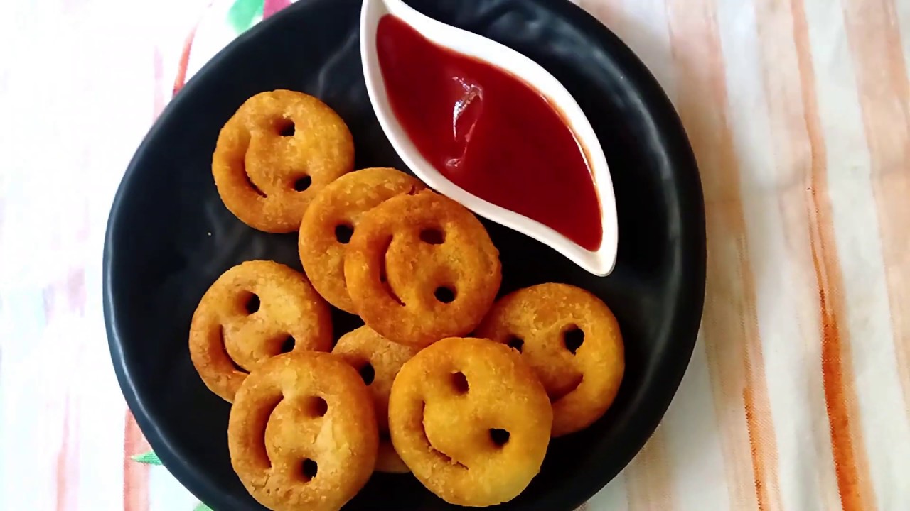 Air fried Potato Smiles | Ready made frozen potato smiles | Yummy AIR FRYER RECIPE