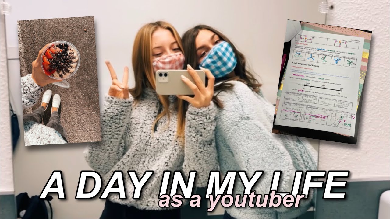 a day in my life as a high school youtuber