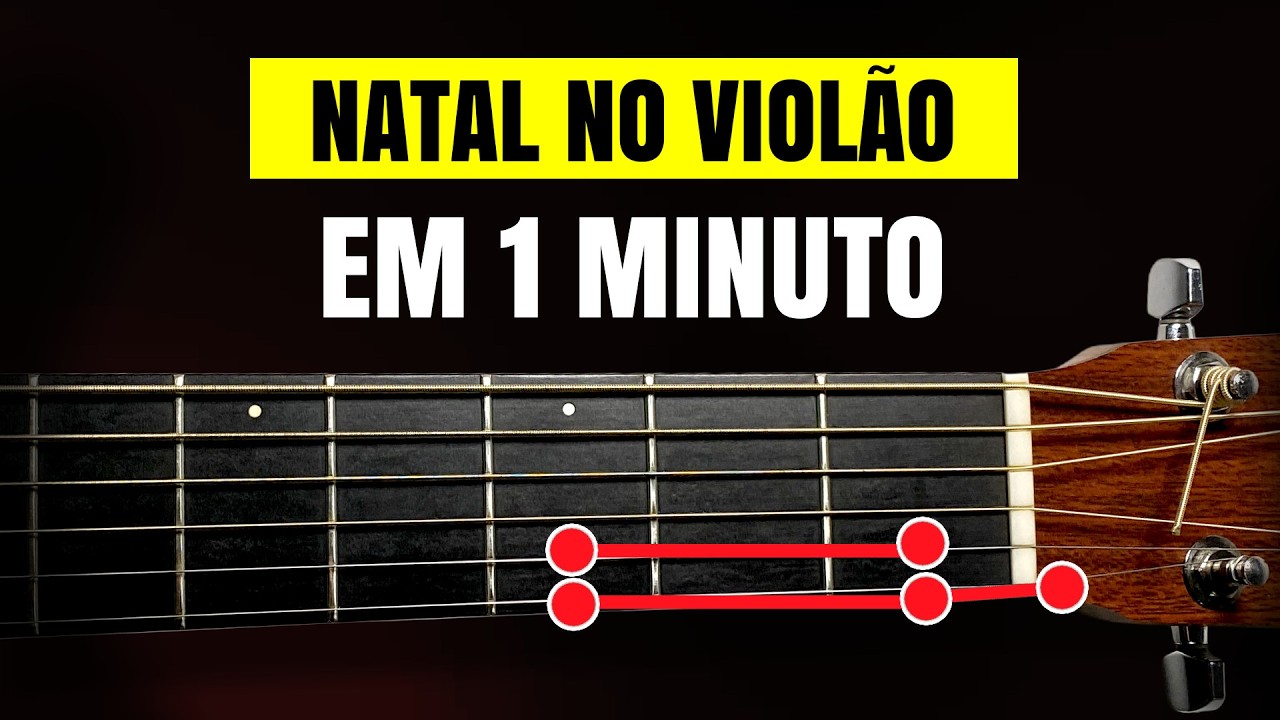 QUALQUER INICIANTE Toca Isso em 1 Minuto! (S&oacute; 5 Notas) Prof. Sidimar Antunes